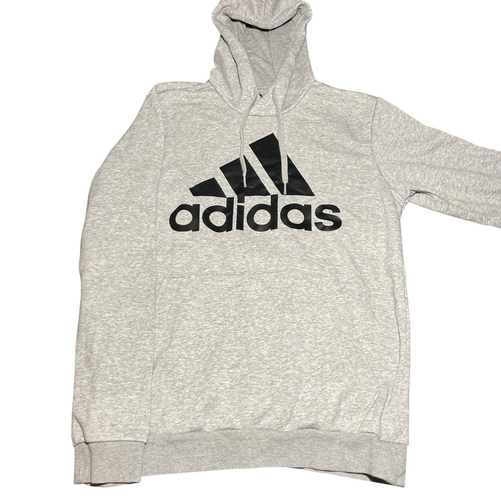 Adidas Grey Hoodie Men's/Size S/Classic/Fall Season/Winter/Spring - Picture 2 of 6